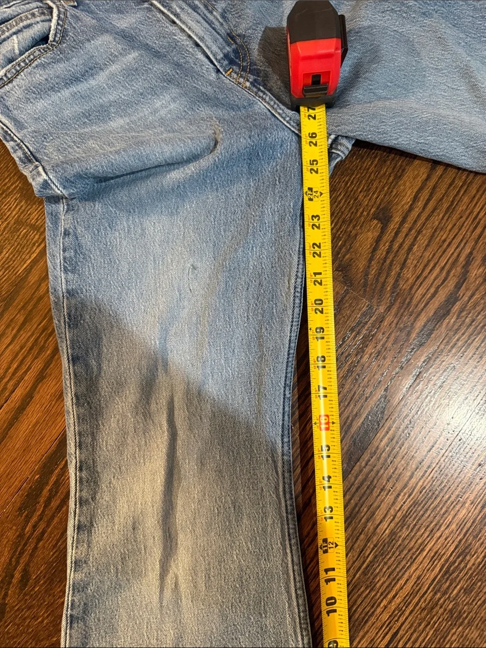 Levi's Premium 70s High Flare Jeans Sonoma Walks Light Wash W26 L32